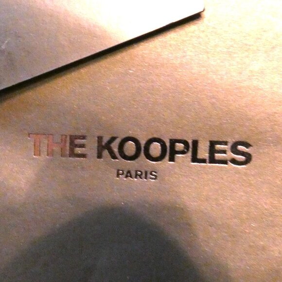 NWT The Kooples Black Two-Button Leather-Pocket Versatile Blazer Size 40 - Picture 11 of 11